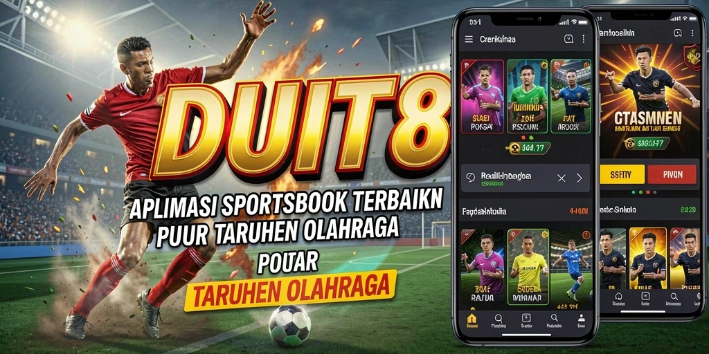 Tampilan gameplay seru dari aplikasi <strong>DUIT8</strong> untuk taruhan olahraga.