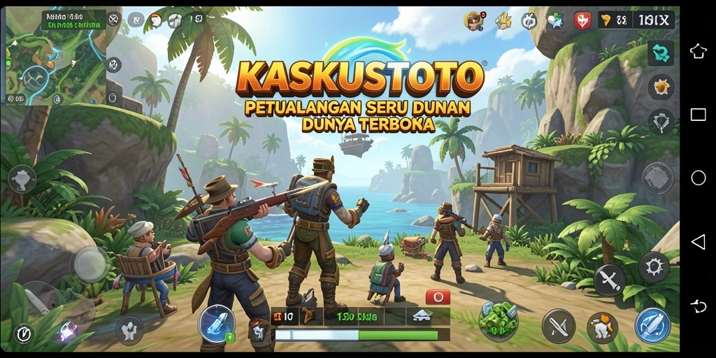 Tampilan gameplay KASKUSTOTO dengan petualangan yang mendebarkan.