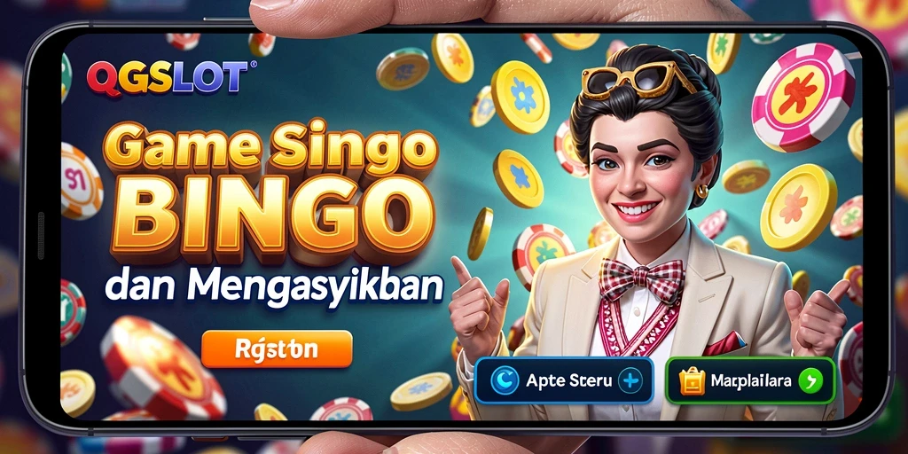 Tampilan gameplay menarik dari QQSLOT dengan elemen Bingo.