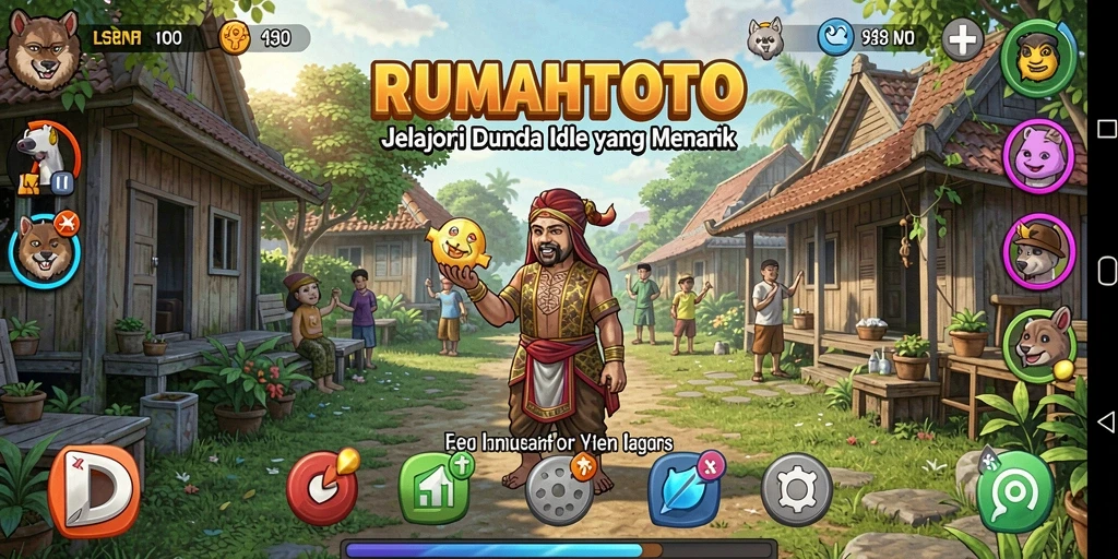 Gameplay RUMAHTOTO yang seru dan mengundang