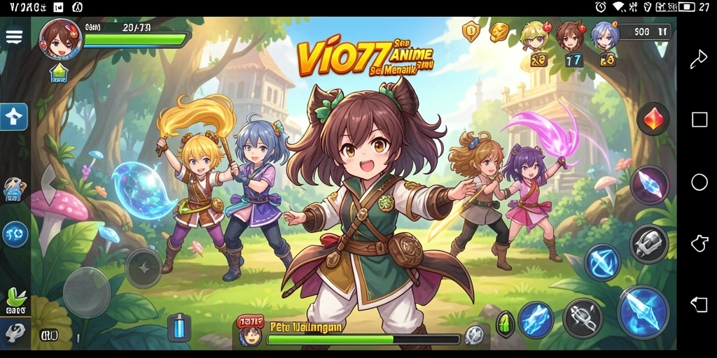 Tampilan gameplay VIO77 yang memukau dan penuh warna.