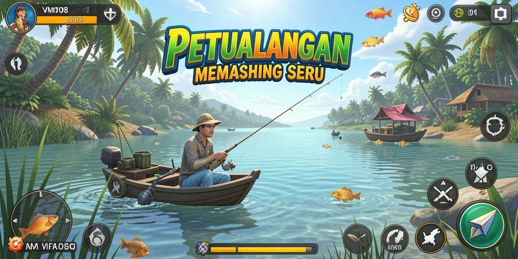 Tangkapan besar dalam gameplay seru VM108.